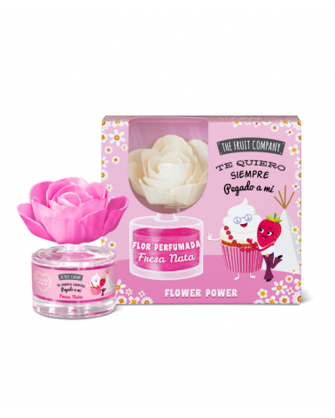 Flor Perfumada Fresa Nata - The Fruit Company