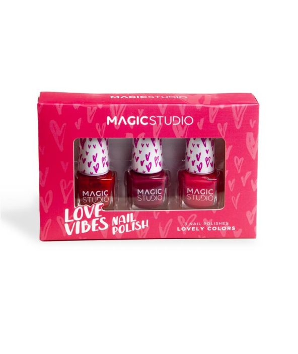 Love Vibes 3 Nail Polishes Magic Studio