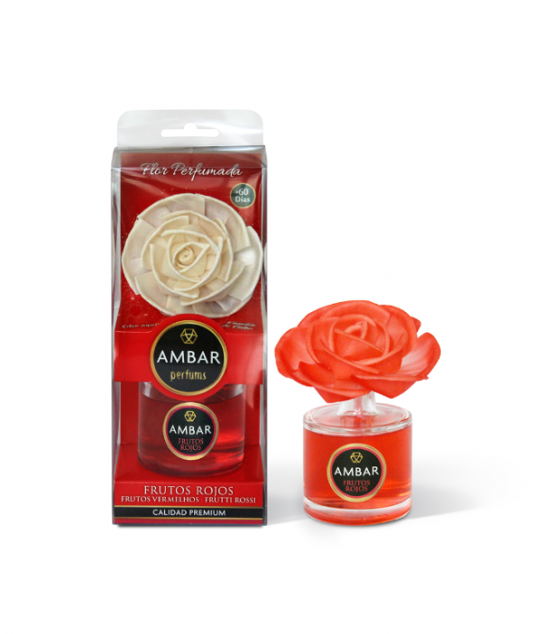 Flor Perfumada Frutos Rojos - Ámbar
