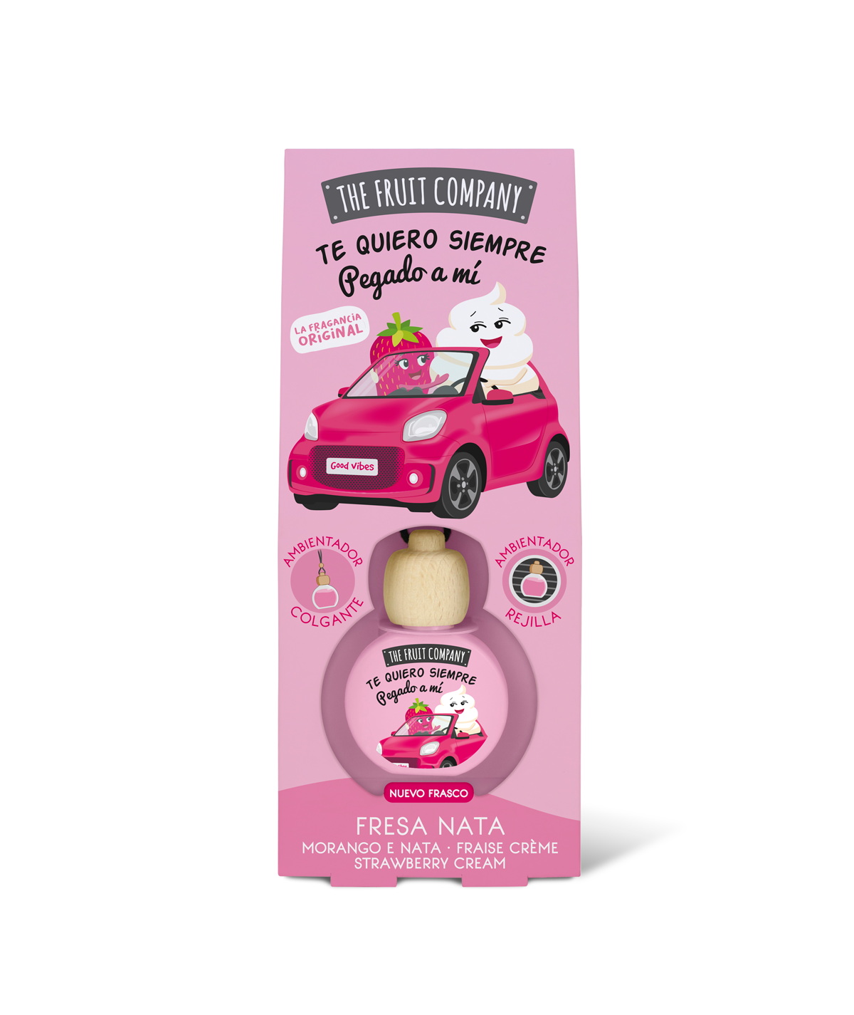 Ambientador Coche Fresa Nata TFC Ambientador Coche Fresa Nata TFC