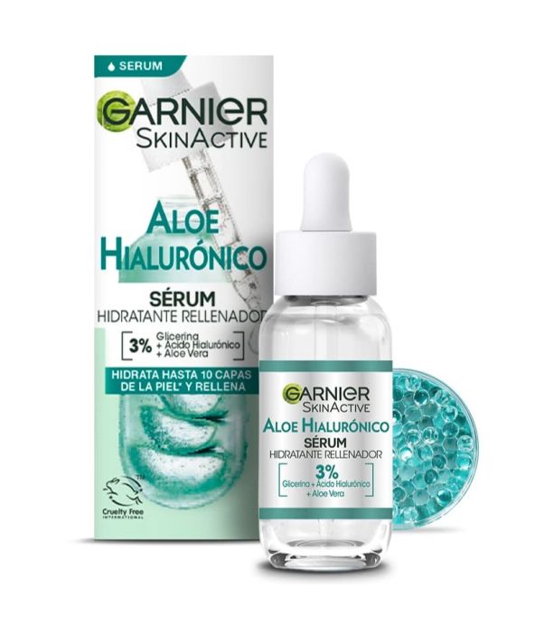 Aloe Hialurónico Serum Hidratante Rellenador