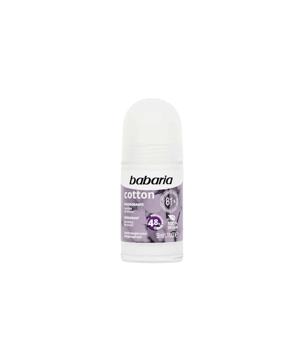 Desodorante Roll-On Cotton Babaria