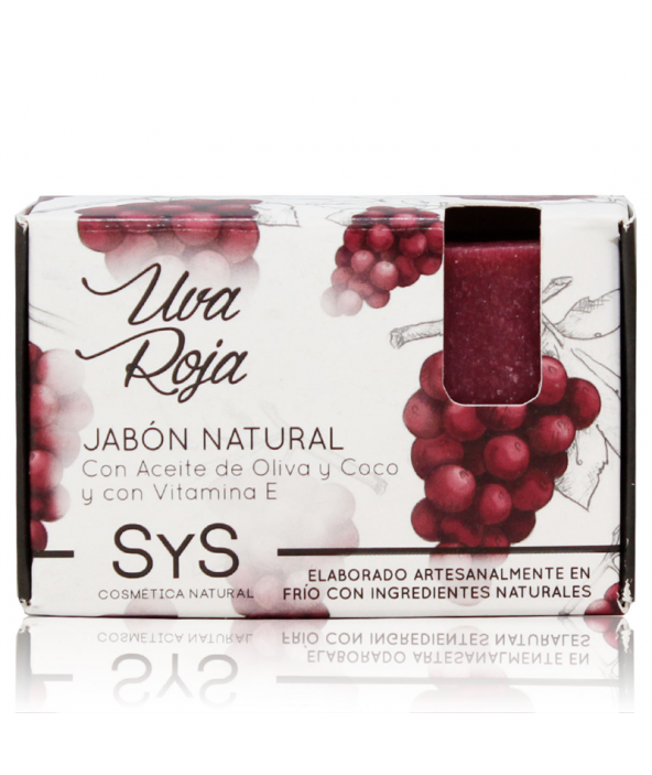 Jabón Natural Premium Uva Roja - SYS