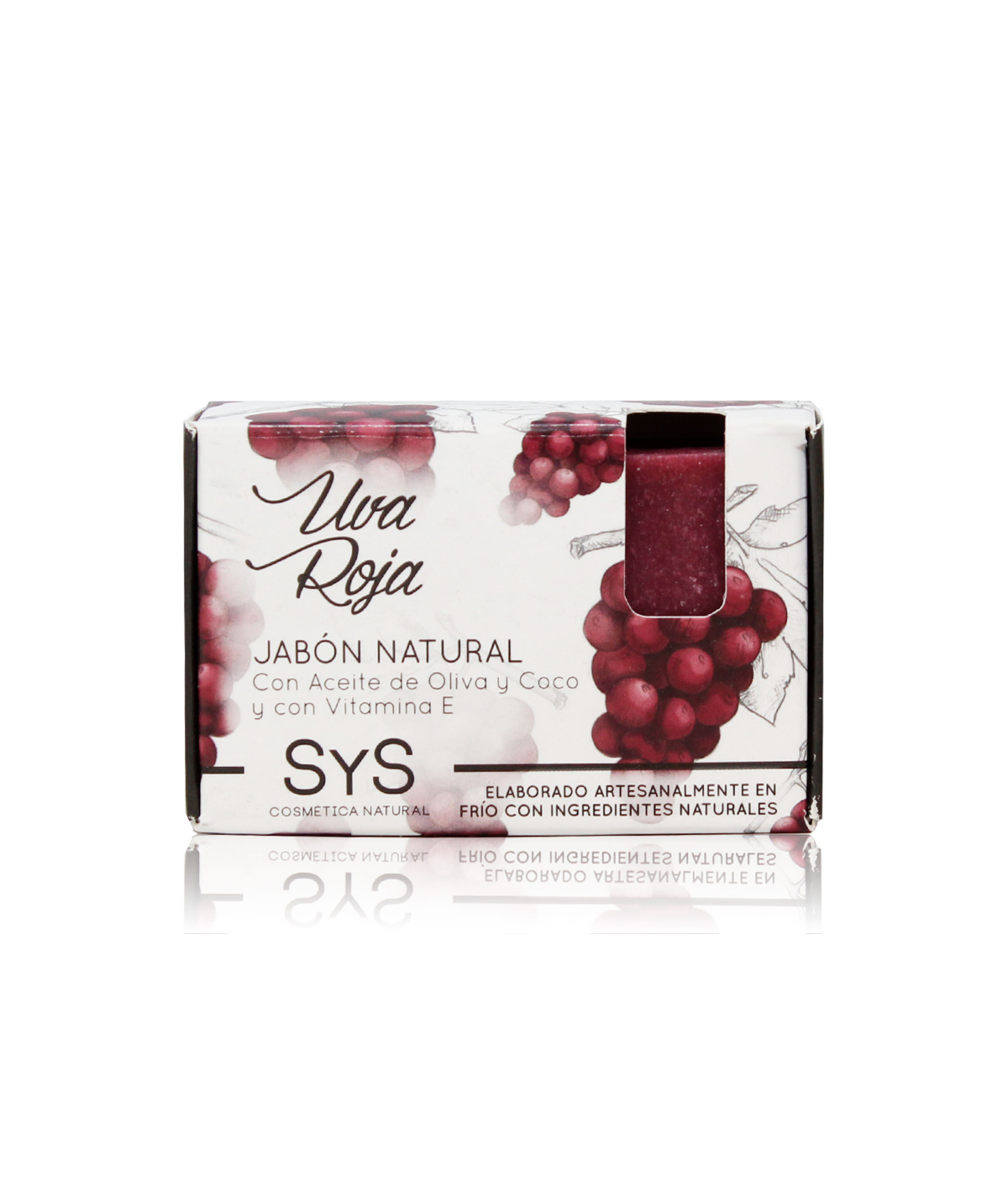 Jabón Natural Premium Uva Roja - SYS Jabón Natural Premium Uva Roja - SYS