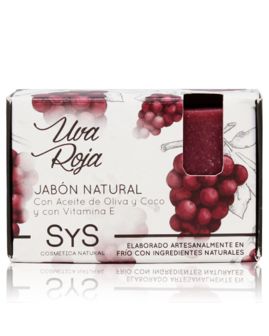 Jabón Natural Premium Uva Roja - SYS