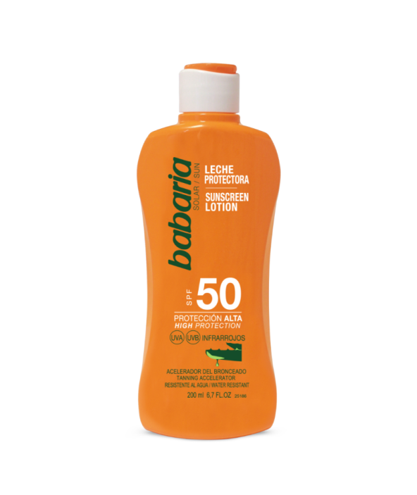Leche Protectora Solar SPF50 Babaria