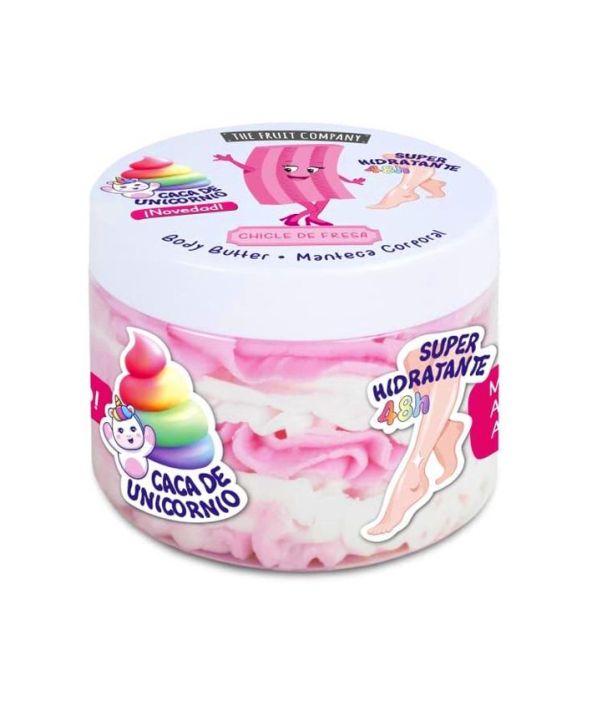 Manteca Corporal Chicle de Fresa The Fruit Company