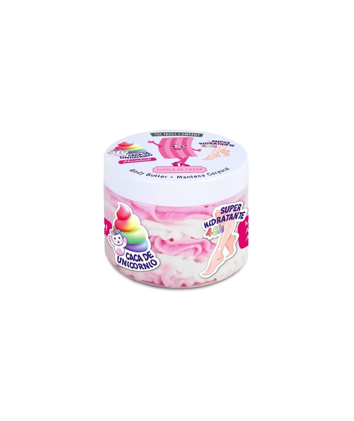Manteca Corporal Chicle de Fresa The Fruit Company