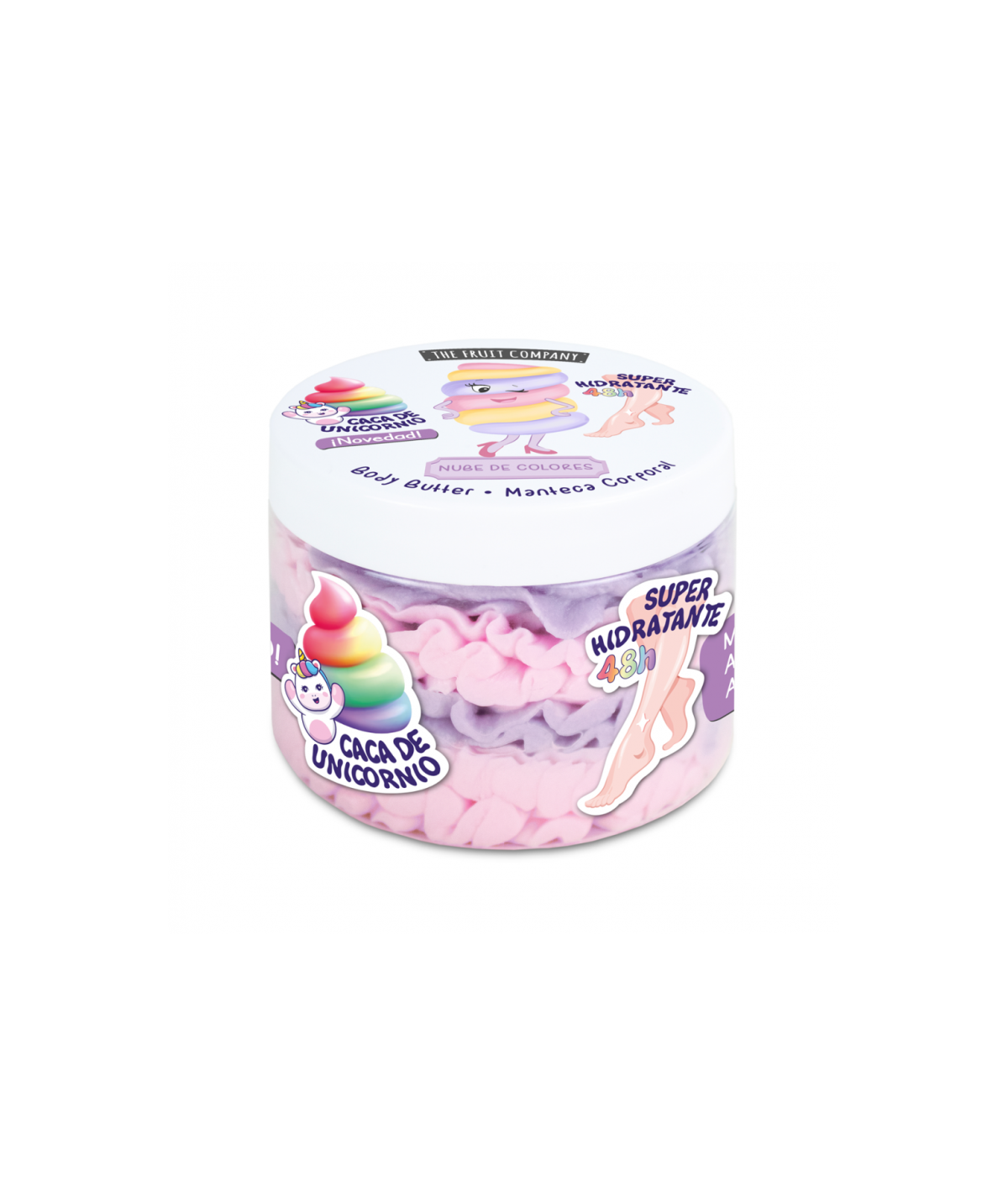 Manteca Corporal Nube de Colores The Fruit Company Manteca Corporal Nube de Colores The Fruit Company