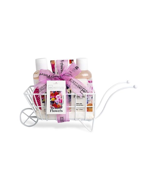 Beauty Flowers 5PCS Wheelbarrow IDC