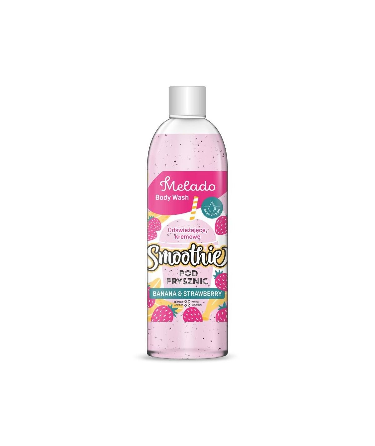 Smoothie Gel Fresa y Banana Melado