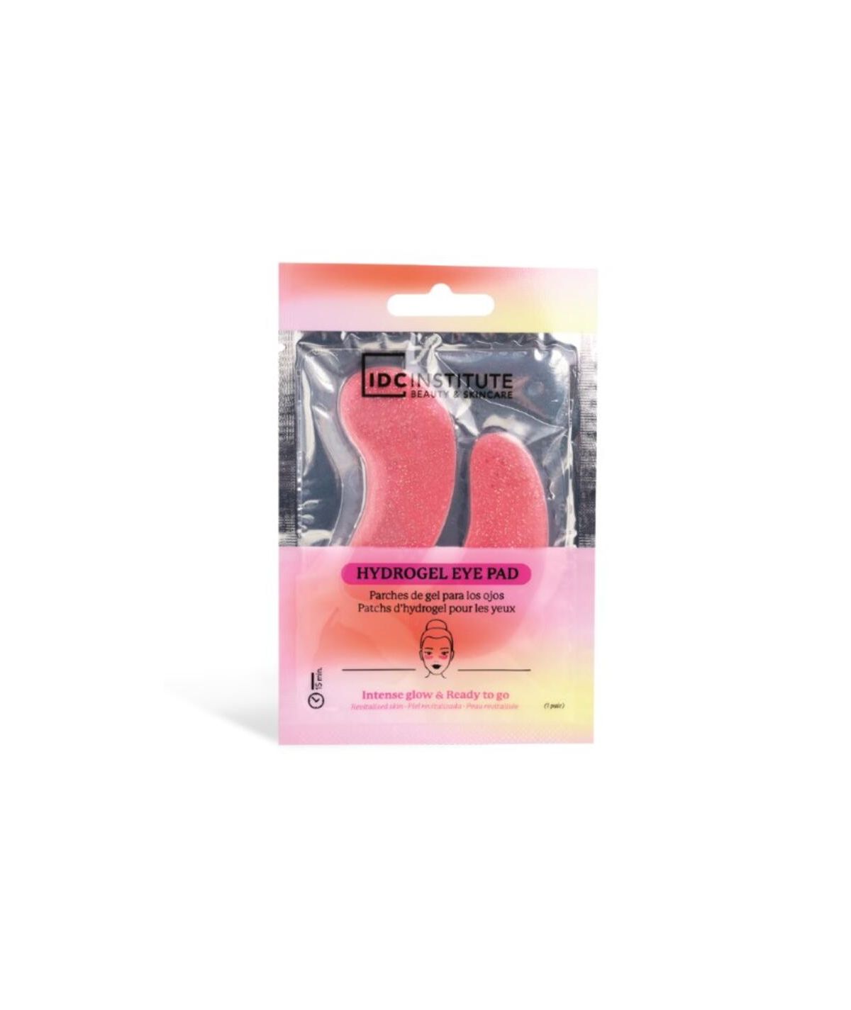 Glitter Eye Pads Pink IDC