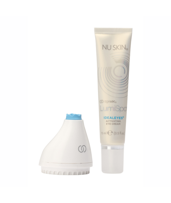 LumiSpa iO Blue Accent & ageLOC LumiSpa IdealEyes - Eye Care Kit Nu skin