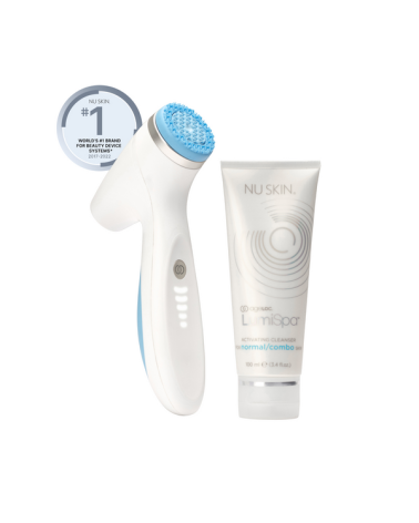 Kit de limpieza ageLOC LumiSpa iO Blue- Piel de normal a mixta Nu Skin