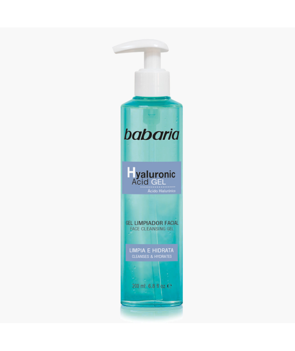 Gel Limpiador Facial Ácido Hialurónico Babaria