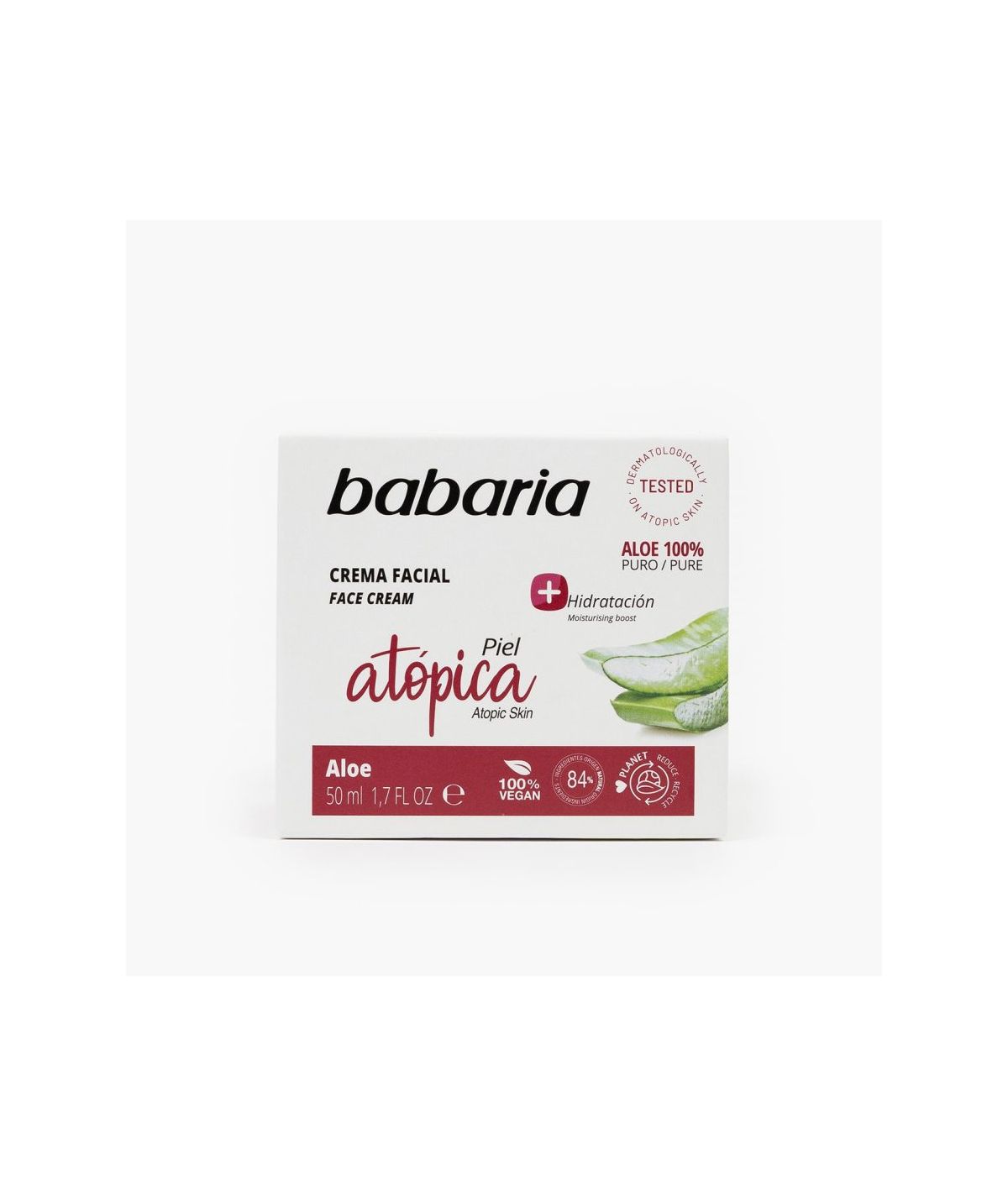 Crema Facial Pieles Atópicas Babaria