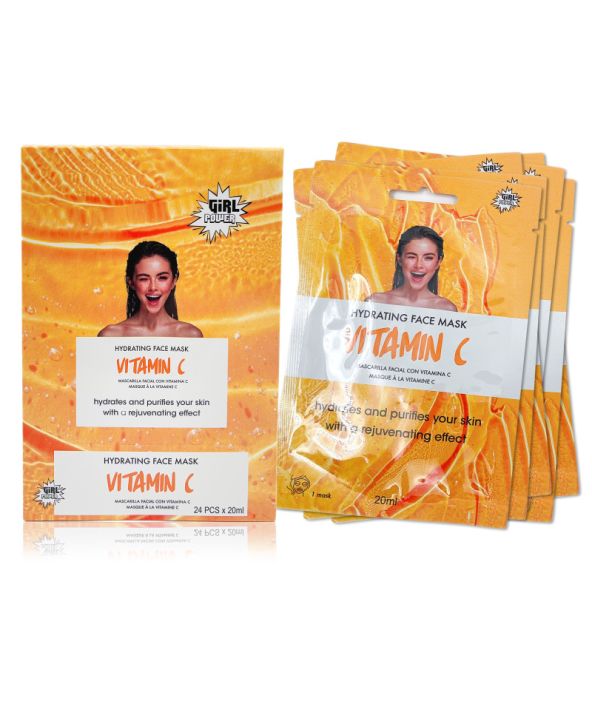 Mascarilla Facial Hidratante con Vitamina C Pokhara