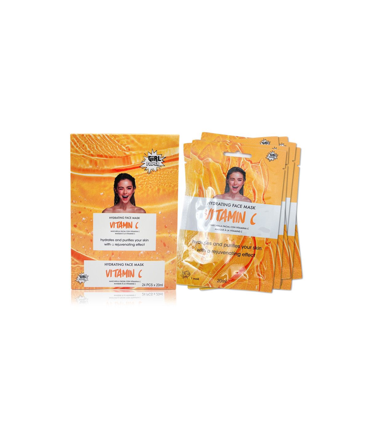 Mascarilla Facial Hidratante con Vitamina C Pokhara Mascarilla Facial Hidratante con Vitamina C Pokhara