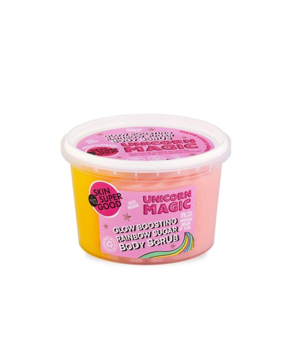 Glow Boosting Rainbow Sugar Body Scrub Unicorn Magic