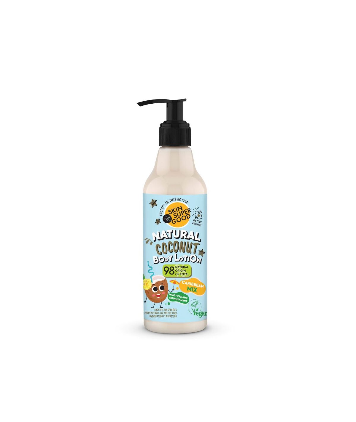 Natural Body Lotion Caribbean Mix Natural Body Lotion Caribbean Mix