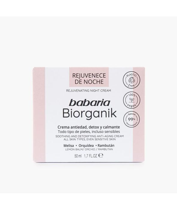 Crema Facial Noche Biorganik Babaria