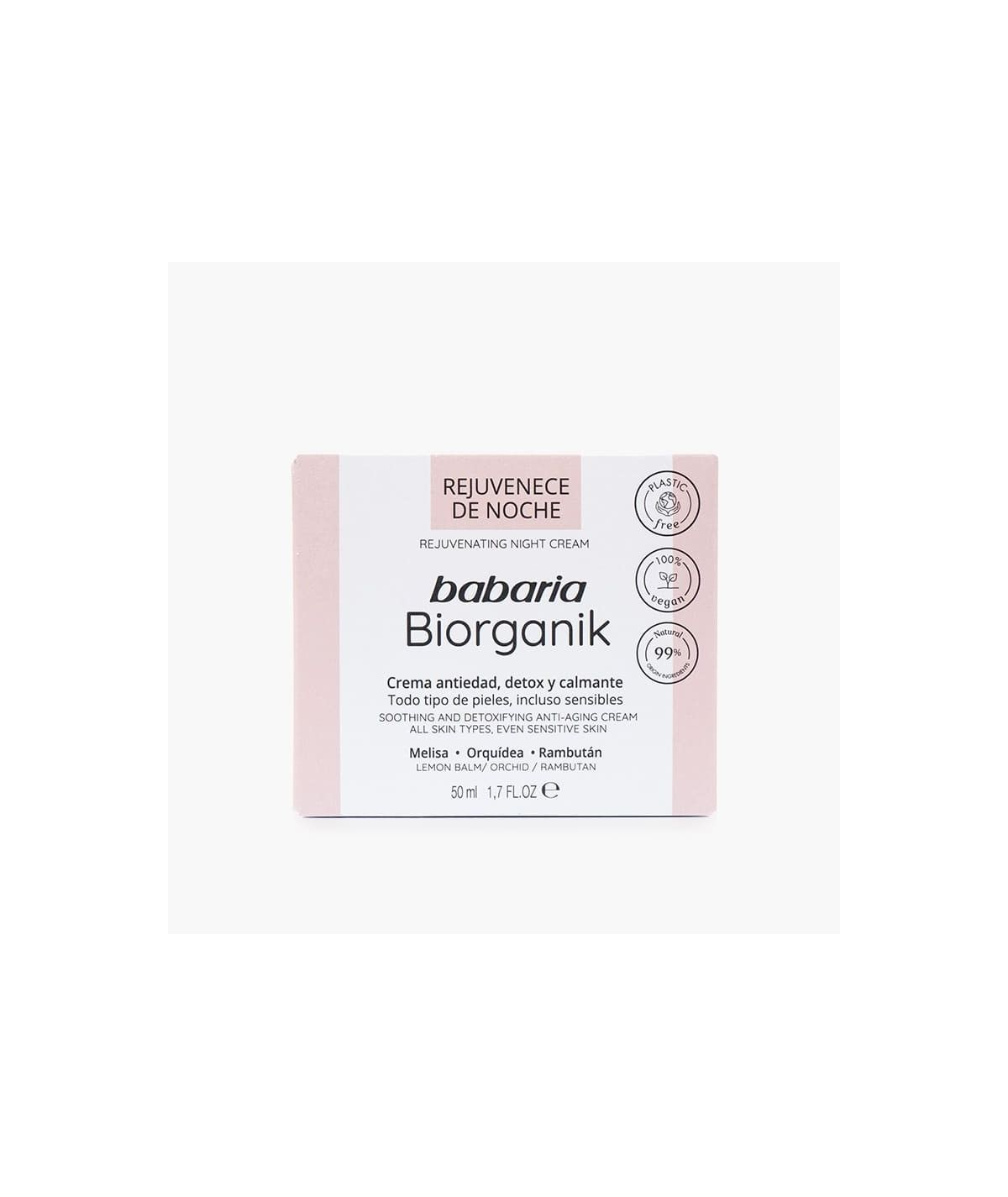 Crema Facial Noche Biorganik Babaria