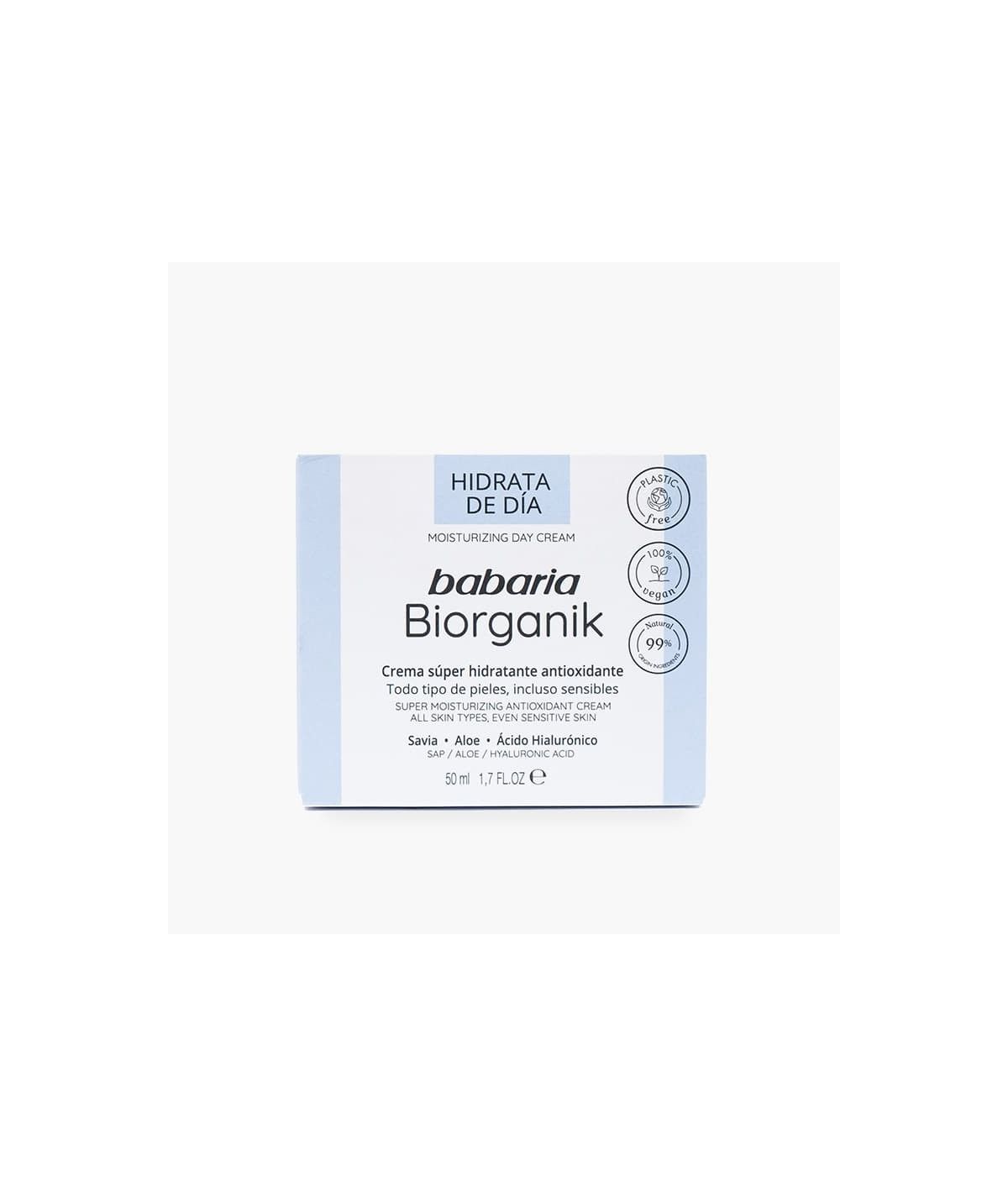 Crema Facial Día Biorganik Babaria Crema Facial Día Biorganik Babaria
