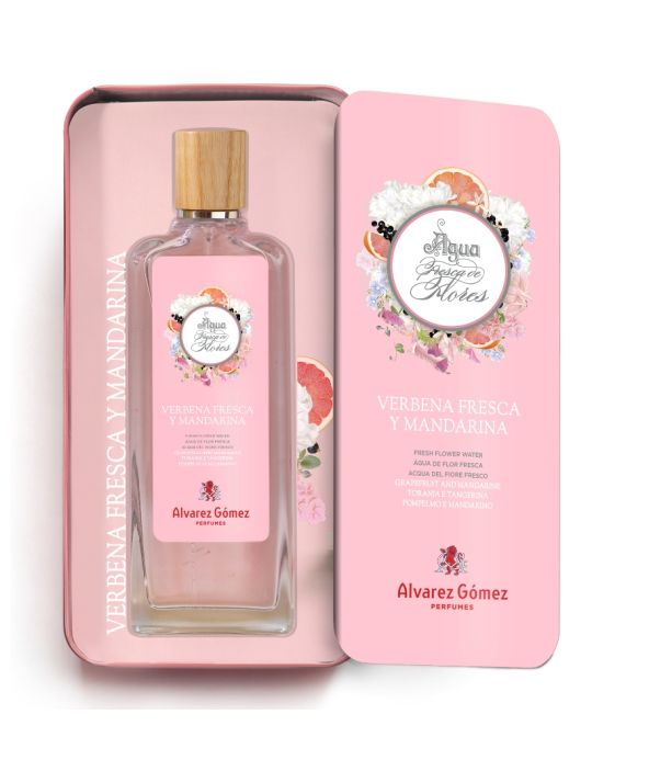 Lata Agua Fresca de Flores Verbena Fresca y Mandarina Alvarez Gomez