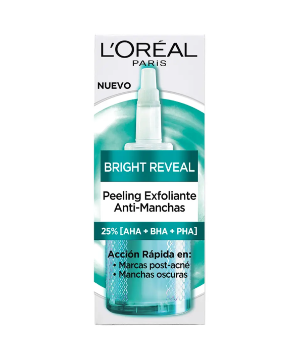 Bright Reveal Peeling Exfoliante Antimanchas Loreal Bright Reveal Peeling Exfoliante Antimanchas Loreal