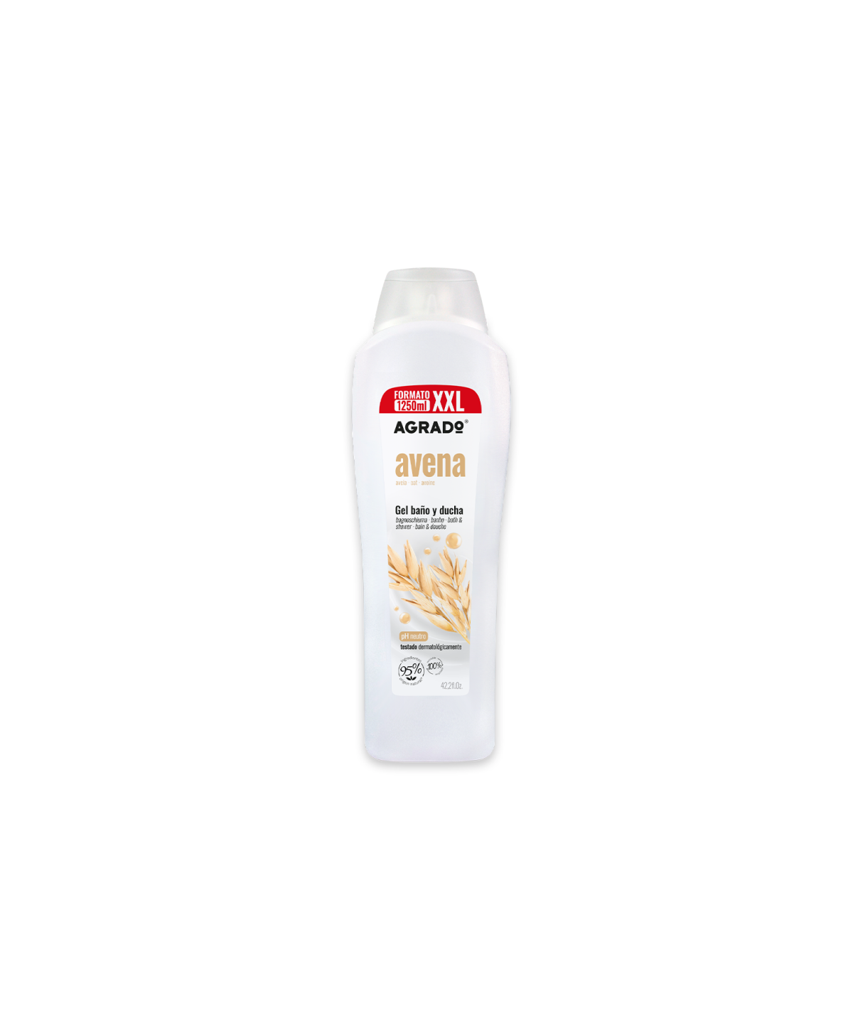 Gel de Ducha Avena XXL Agrado Gel de Ducha Avena XXL Agrado