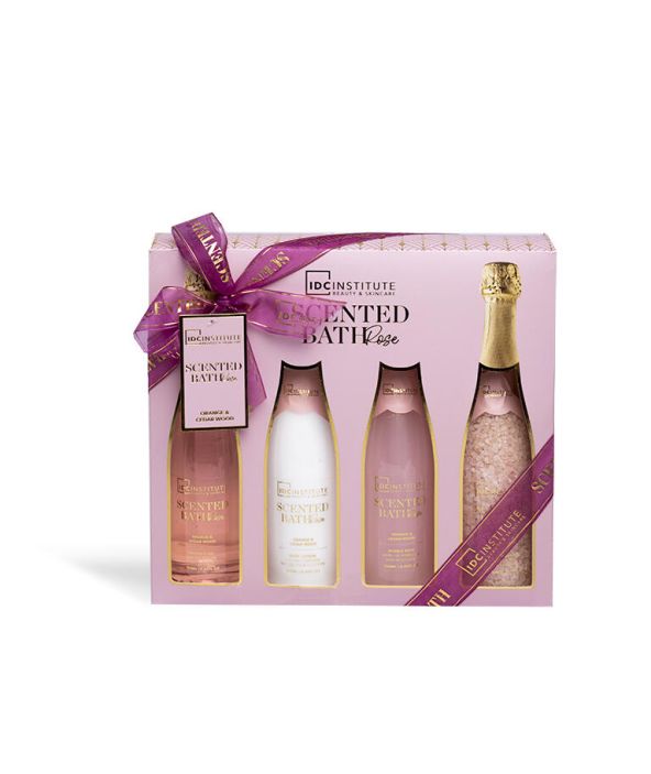 Scented Bath Rose Champagne Set IDC