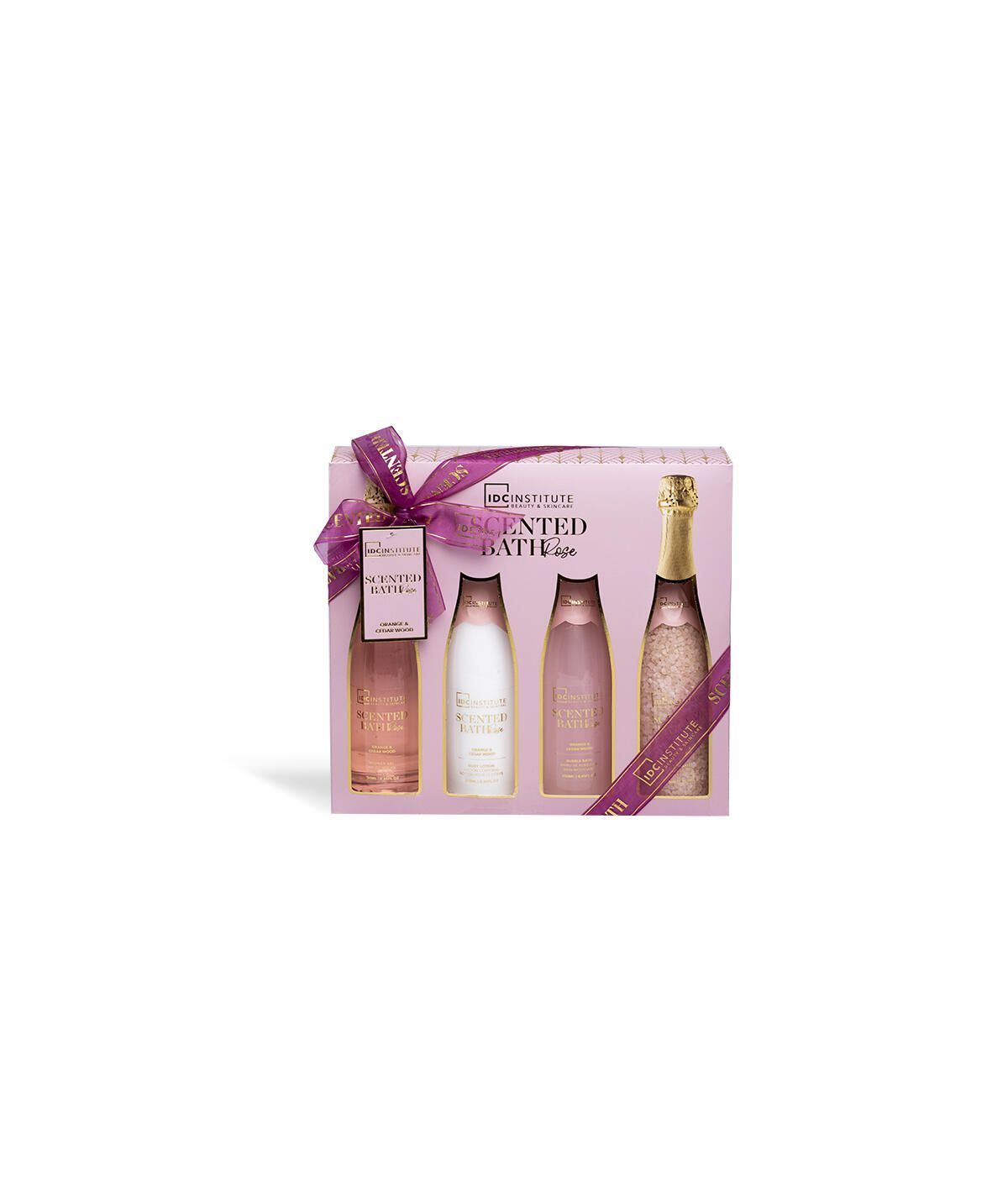 Scented Bath Rose Champagne Set IDC
