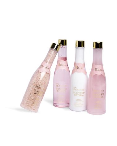 Scented Bath Rose Champagne Set IDC