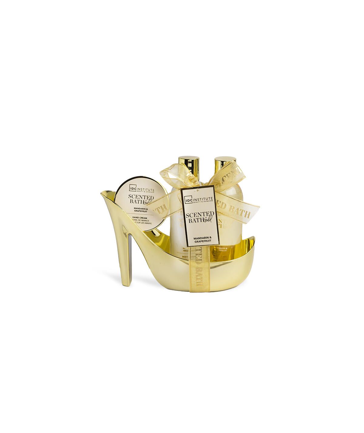 Scented Bath Gold Mini Heel 3PCS IDC