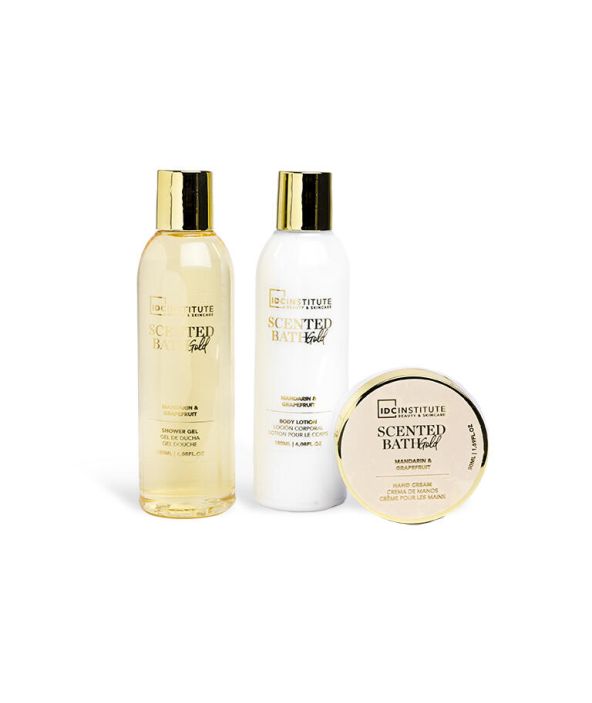 Scented Bath Gold Mini Heel 3PCS IDC