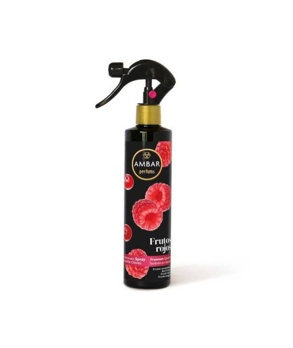 Spray Frutos Rojos Absorbe Olores Ambar