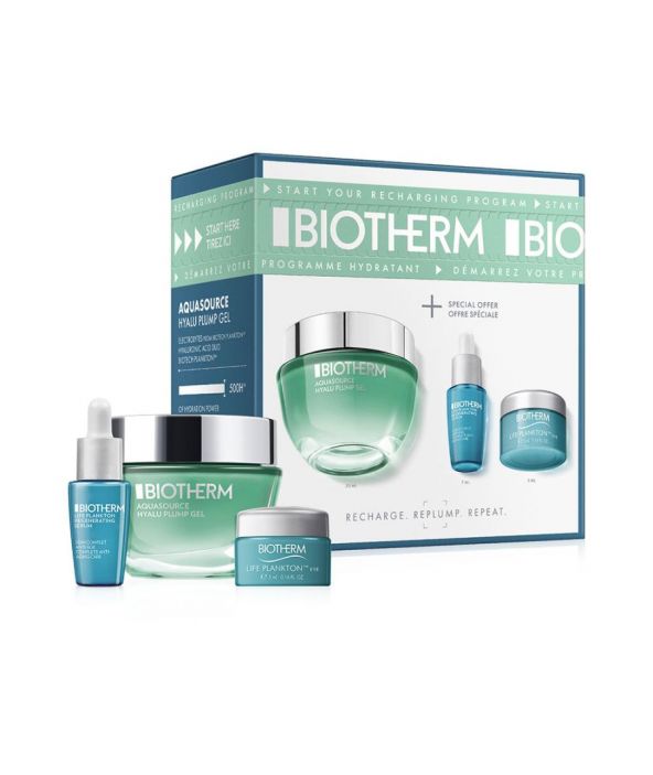 Estuche Aquasource Hyalu Plump Gel Biotherm