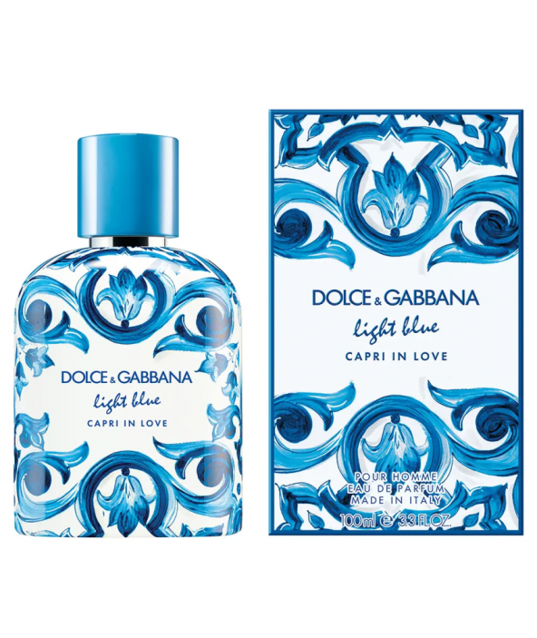 Light Blue Capri In Love Pour Homme D&G