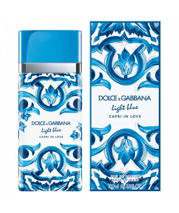 Light Blue Capri In Love D&G