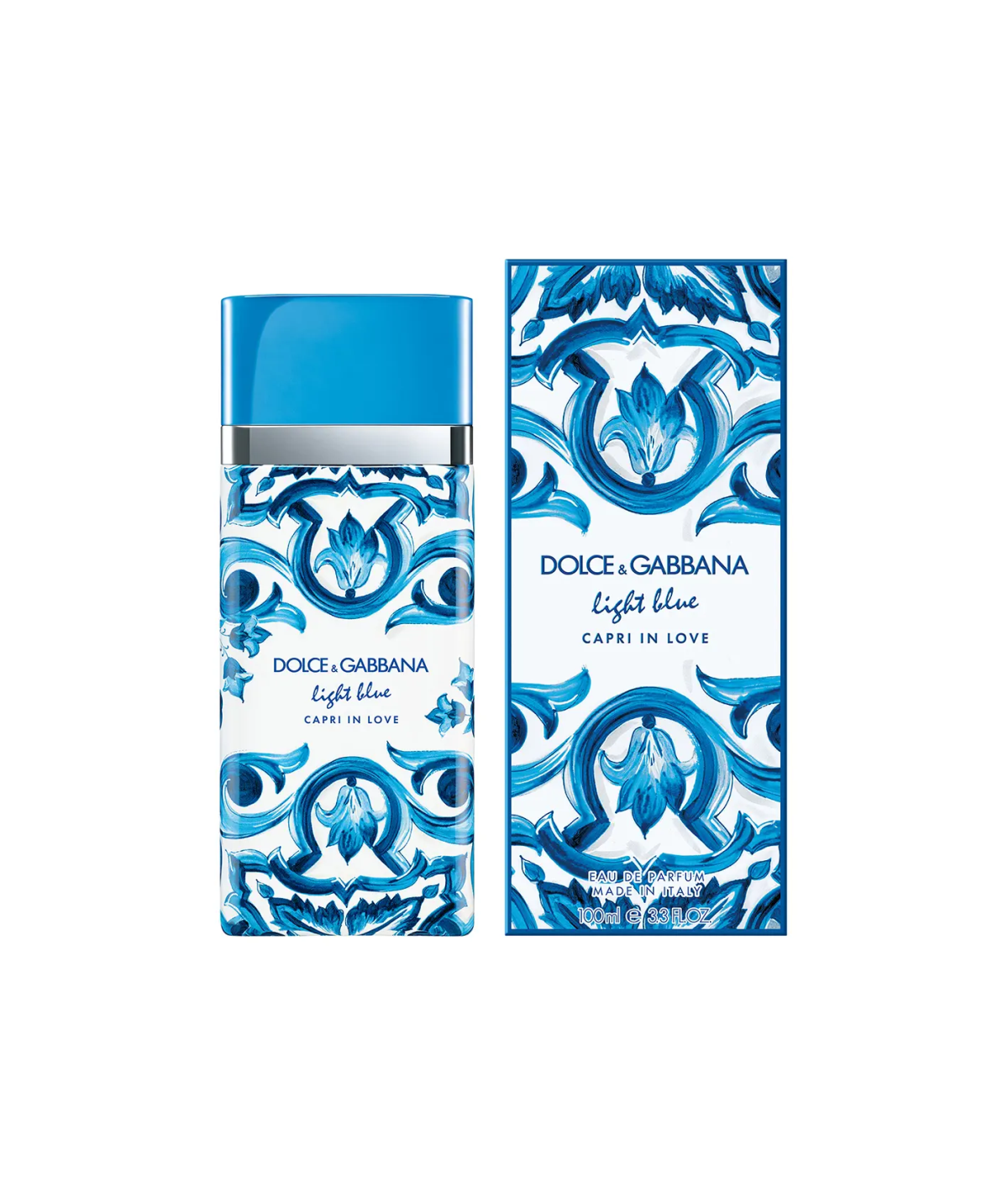 Light Blue Capri In Love D&G Light Blue Capri In Love D&G