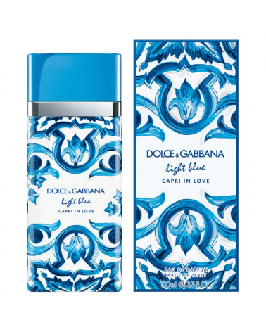 Light Blue Capri In Love D&G