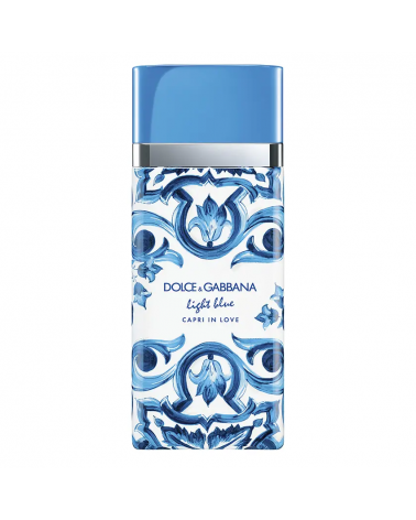 Light Blue Capri In Love D&G
