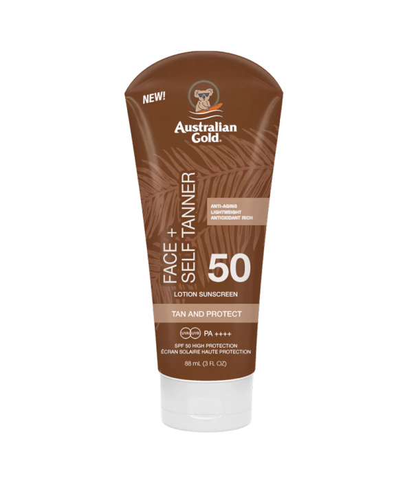 Face + Self Tanner SPF50 Australian Gold