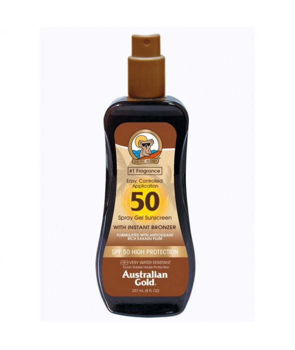 Spray Gel Bronces SPF50 Australian gold