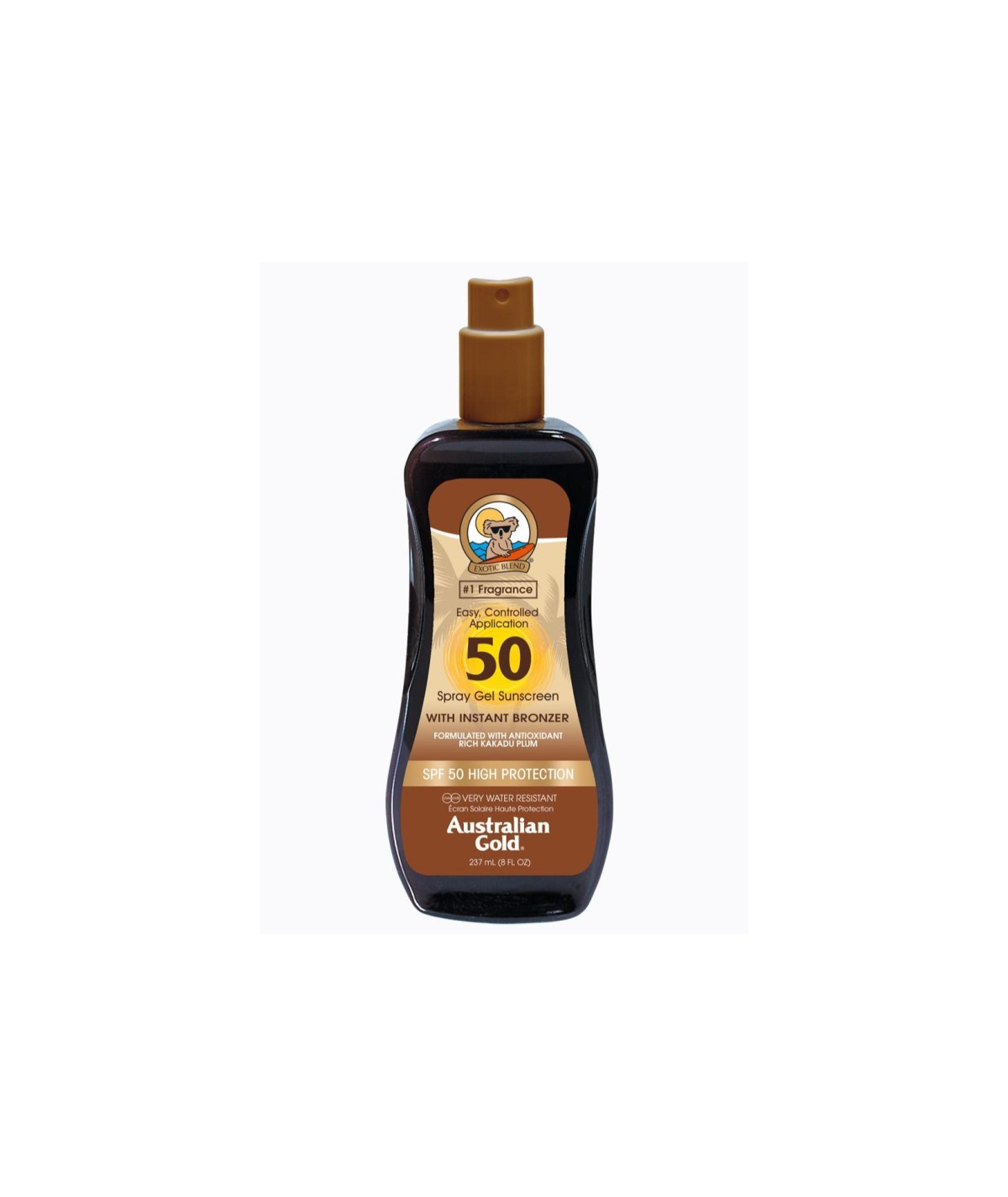 Spray Gel Bronces SPF50 Australian gold Spray Gel Bronces SPF50 Australian gold