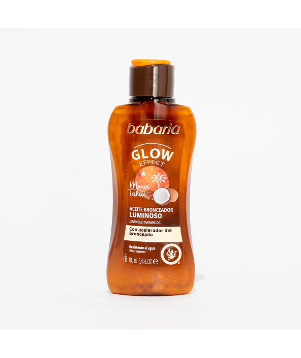 Aceite Bronceador Luminoso Glow Effect Babaria