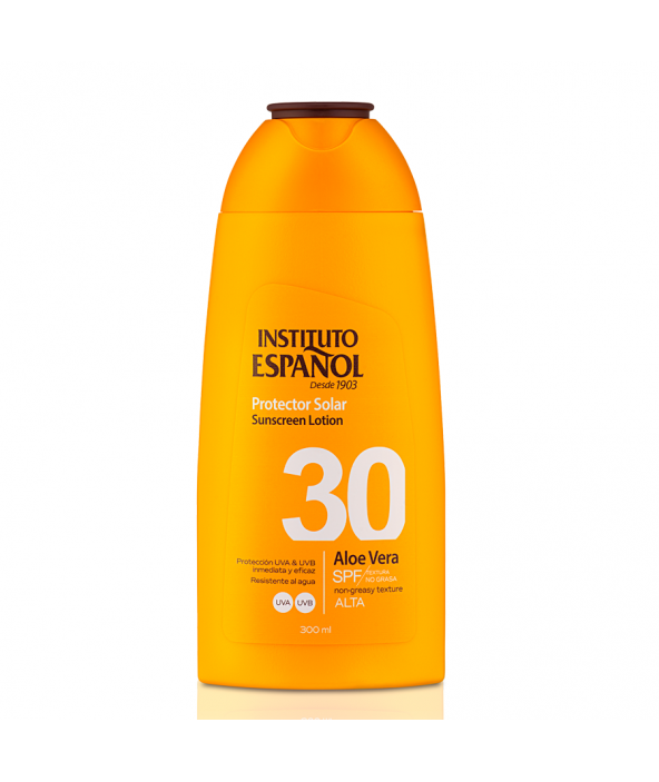 Protección Solar Aloe Vera SPF30 Loción Instituto español
