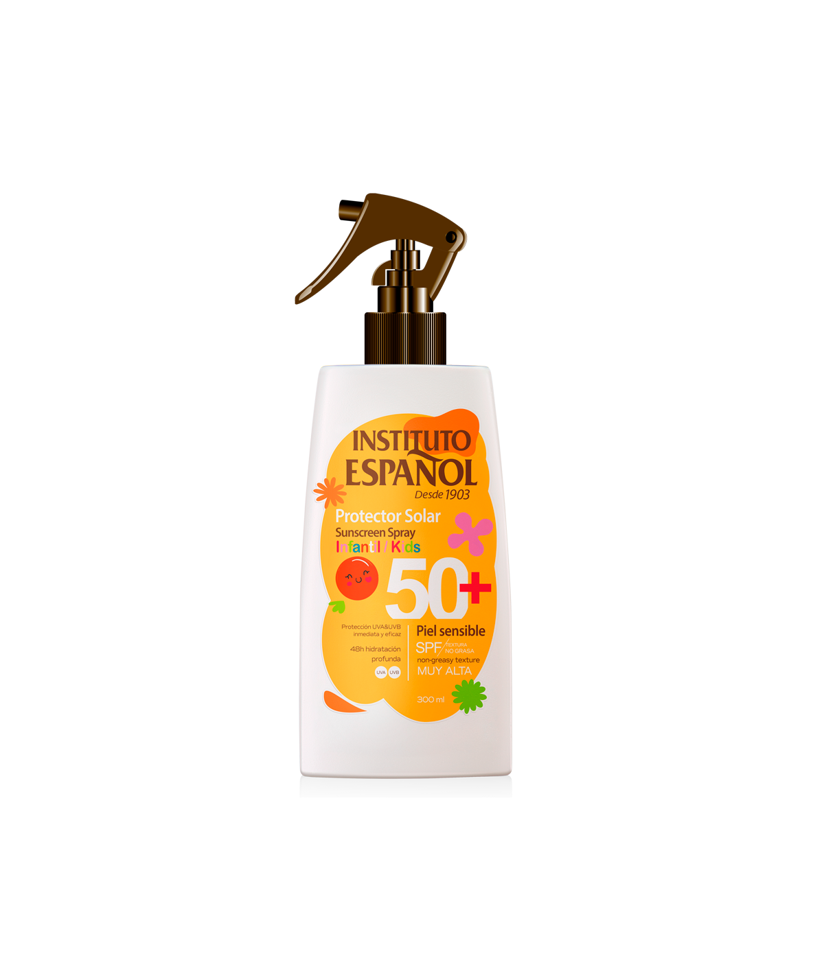 Protección Solar Infantil Piel Sensible SPF50+ Spray Instituto español Protección Solar Infantil Piel Sensible SPF50+ Spray Instituto español