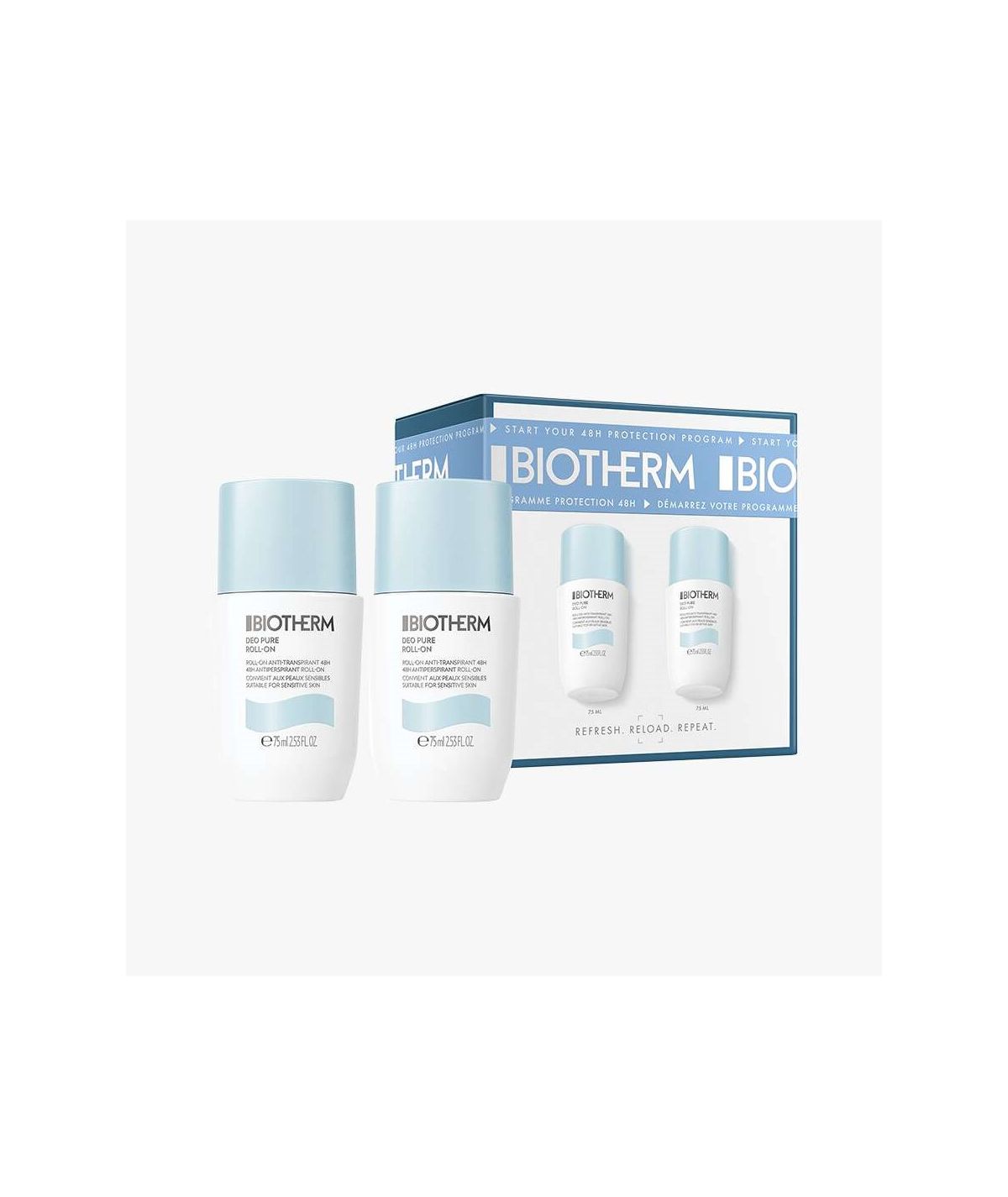 Duo Déo Pure Invisible Roll-On Biotherm