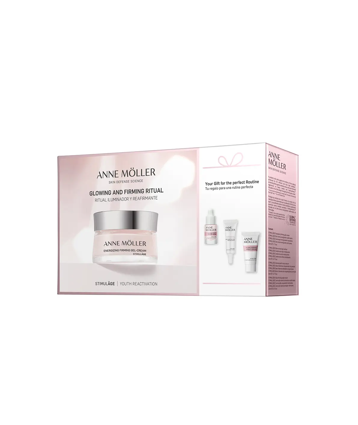 Estuche STIMULÂGE Glow And Firming Ritual Gel Cream - Anne Moller Estuche STIMULÂGE Glow And Firming Ritual Gel Cream - Anne Moller
